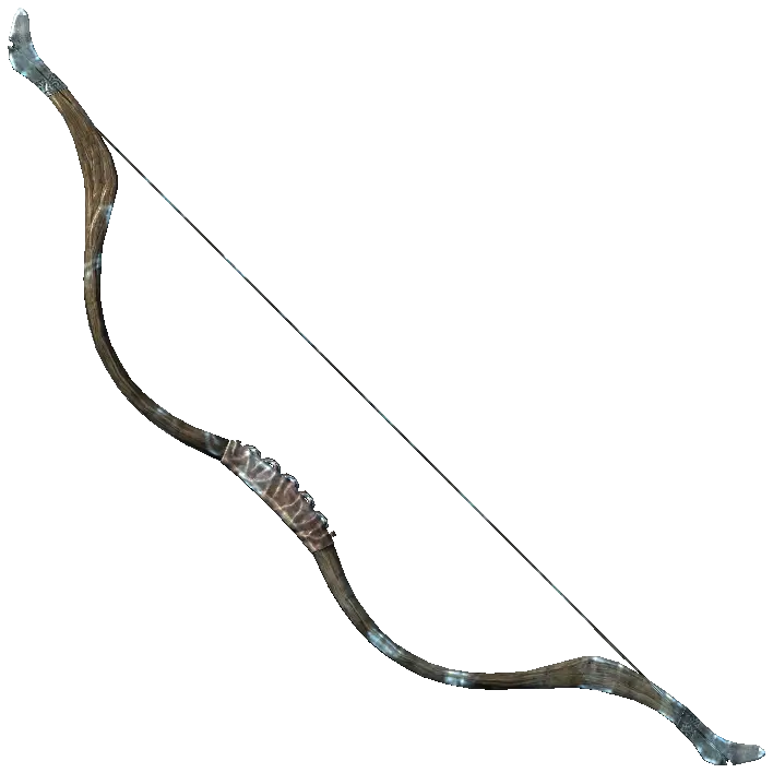 Silver Bow with Intricate Design