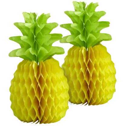 Decorative Pineapple Crafts for Tropical Themes