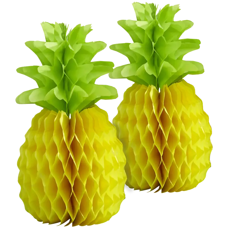 Decorative Pineapple Crafts for Tropical Themes