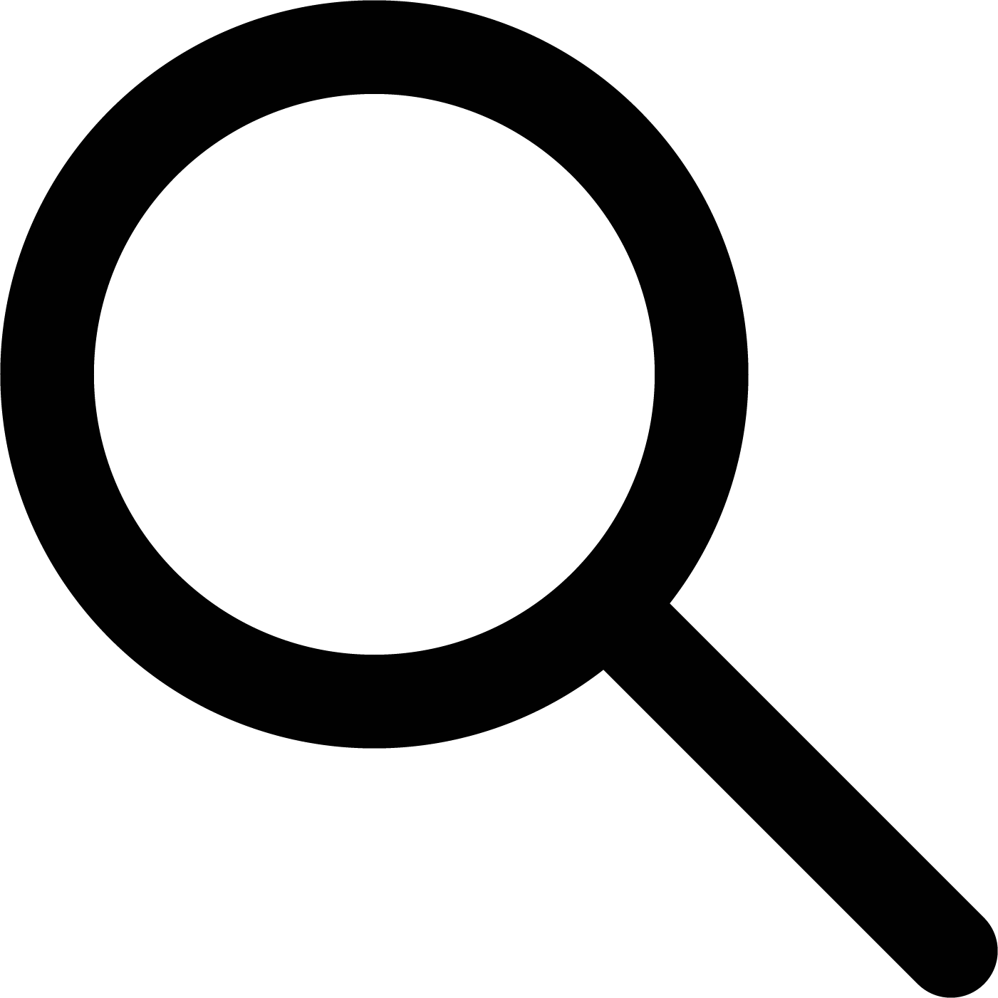 Magnifying Glass Icon for Search