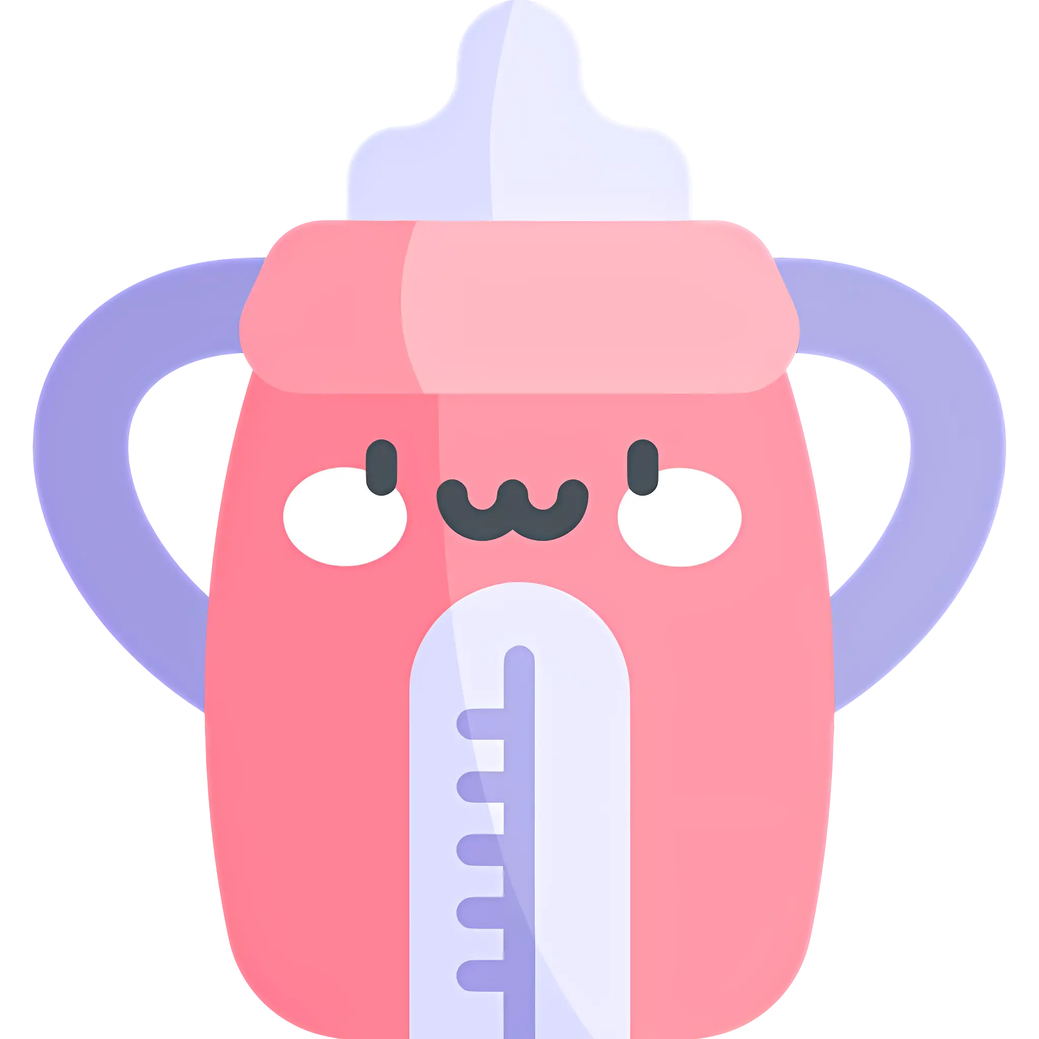 Cute Pink Baby Bottle