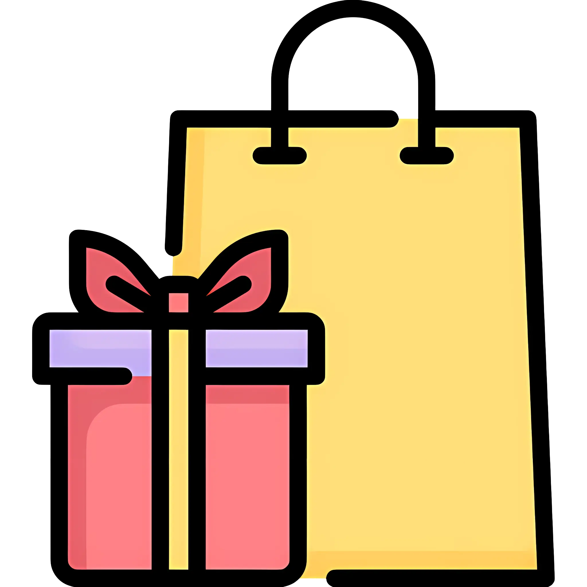 Gift and Shopping Bag Illustration