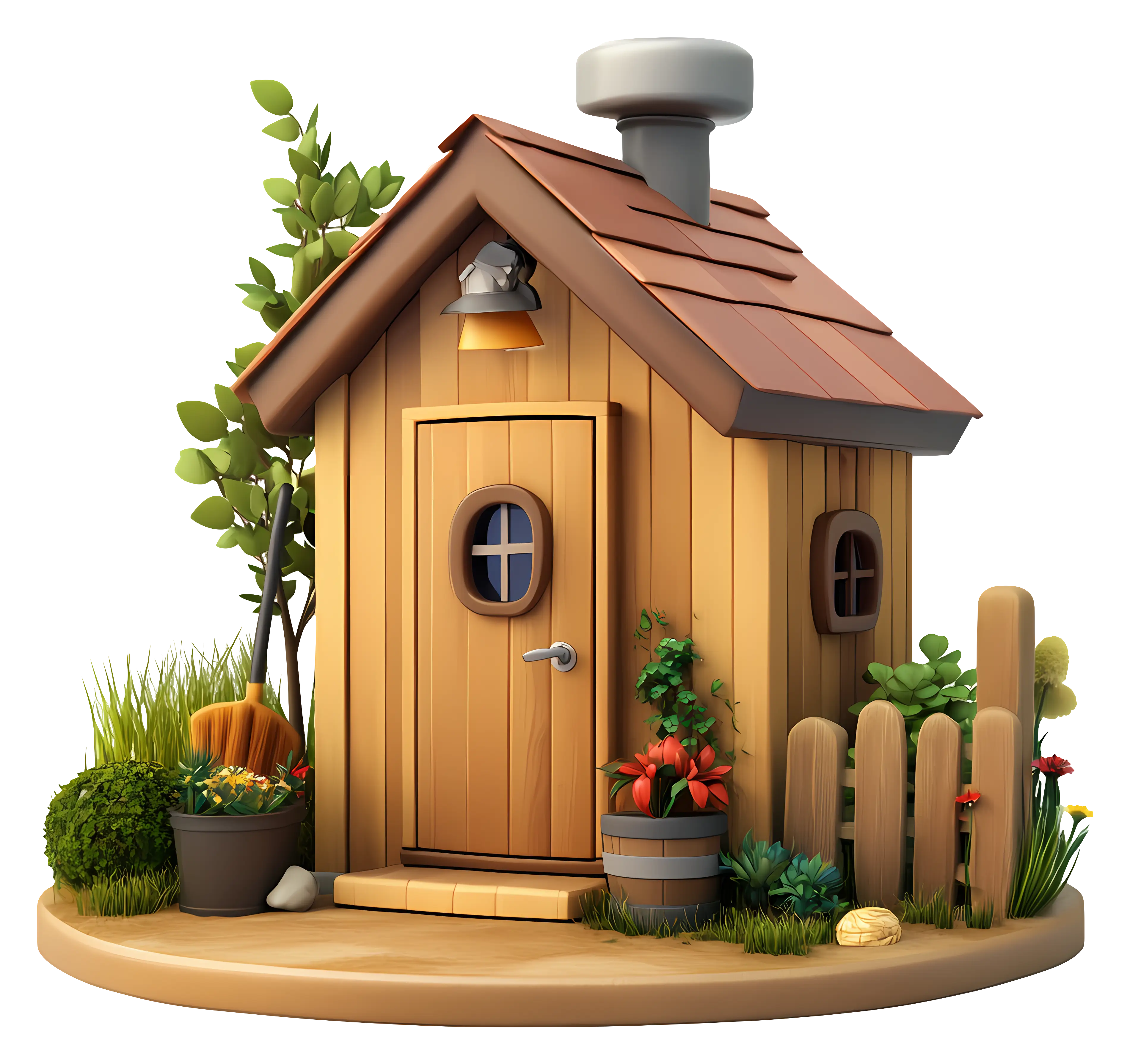 Small Cute Doodle House