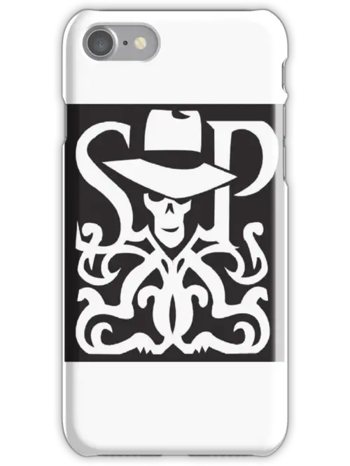 Skull Logo with Hat and Design