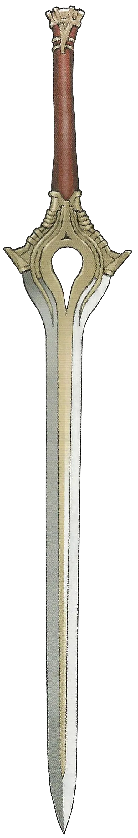 Ornate Fantasy Sword Illustration