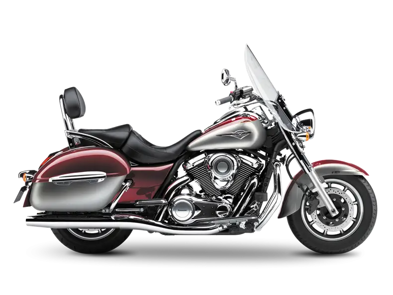 Red and Silver Cruiser Motorcycle