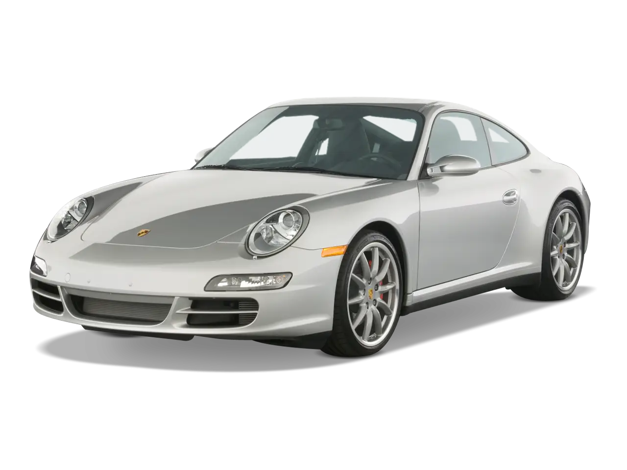 Silver Sports Car with Sleek Design