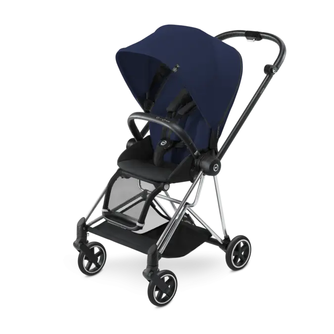 Blue Baby Stroller