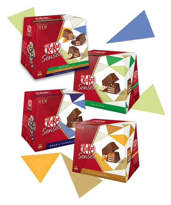 KitKat Senses Chocolate Packaging