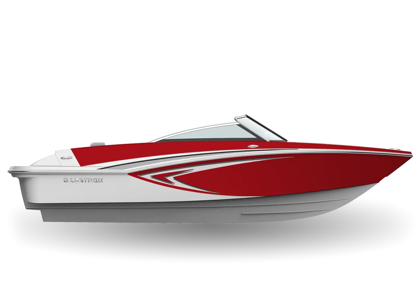 Red and White Speedboat for Water Adventures