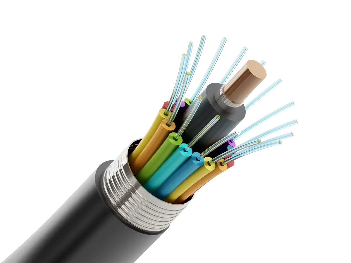 Fiber Optic Cable for Data Transmission
