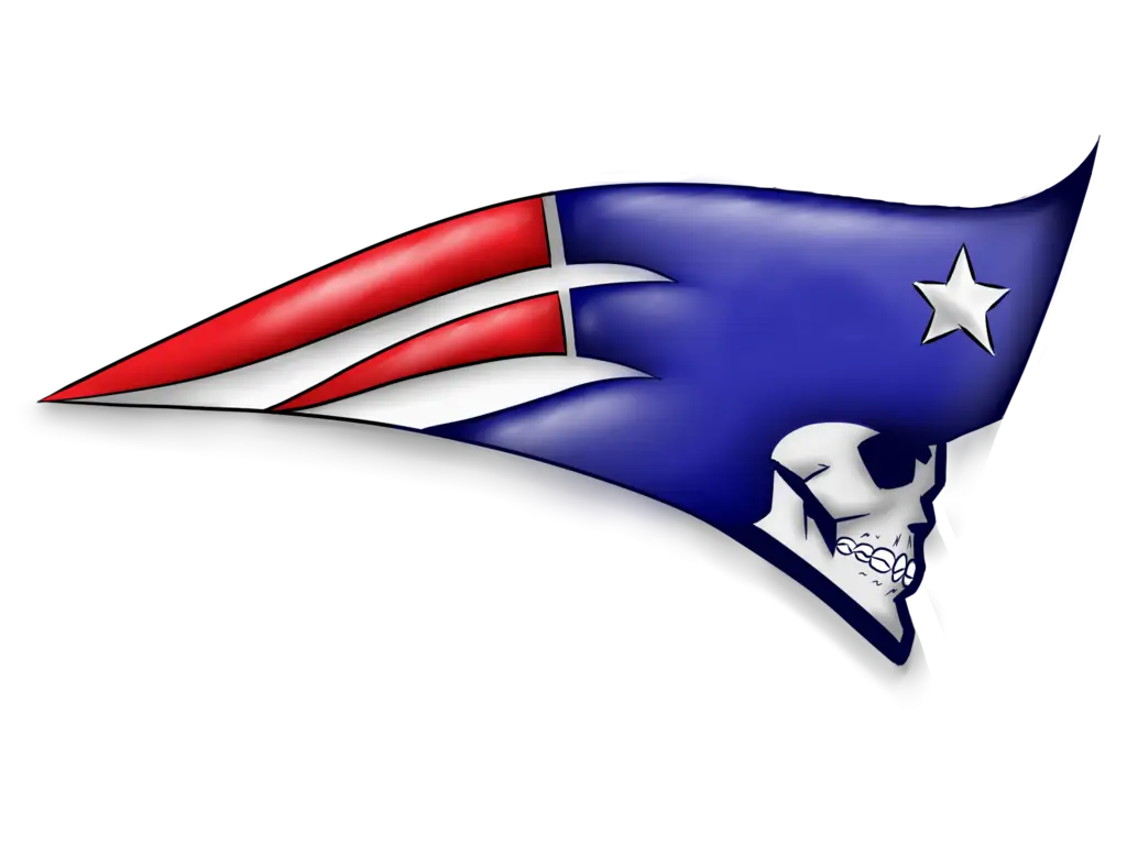 New England Patriots Skull Logo