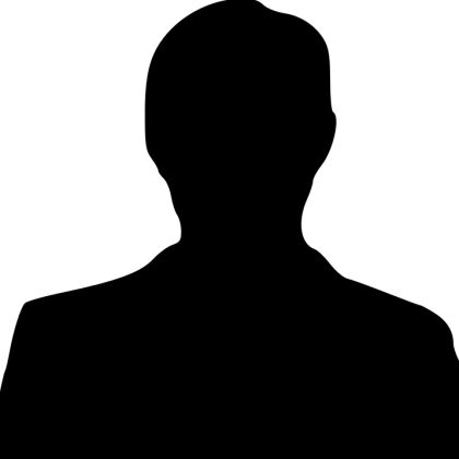 Black Silhouette of a Person
