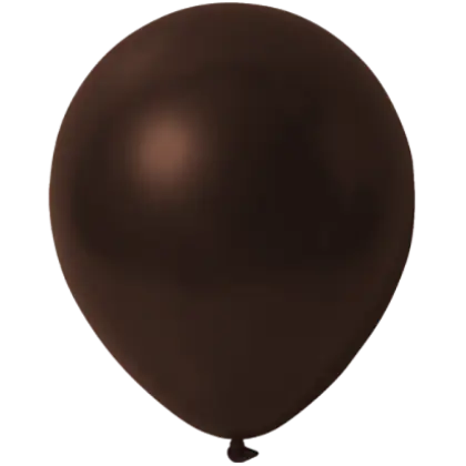 Plain Black Party Balloon