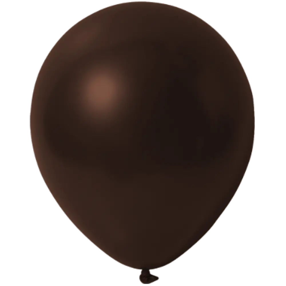 Plain Black Party Balloon