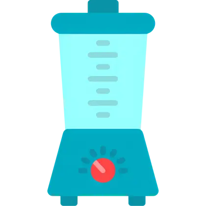 Blue Blender Appliance