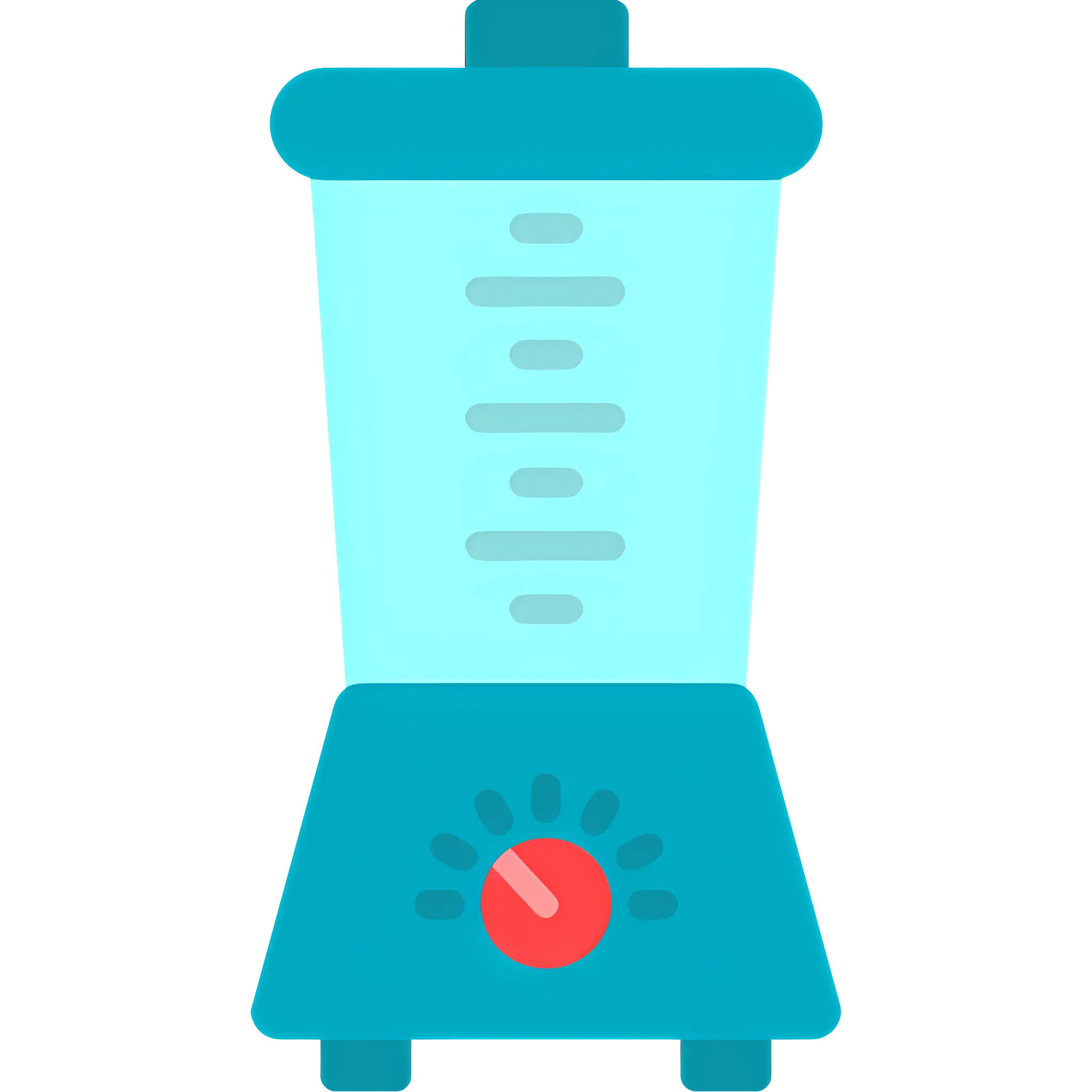 Blue Blender Appliance