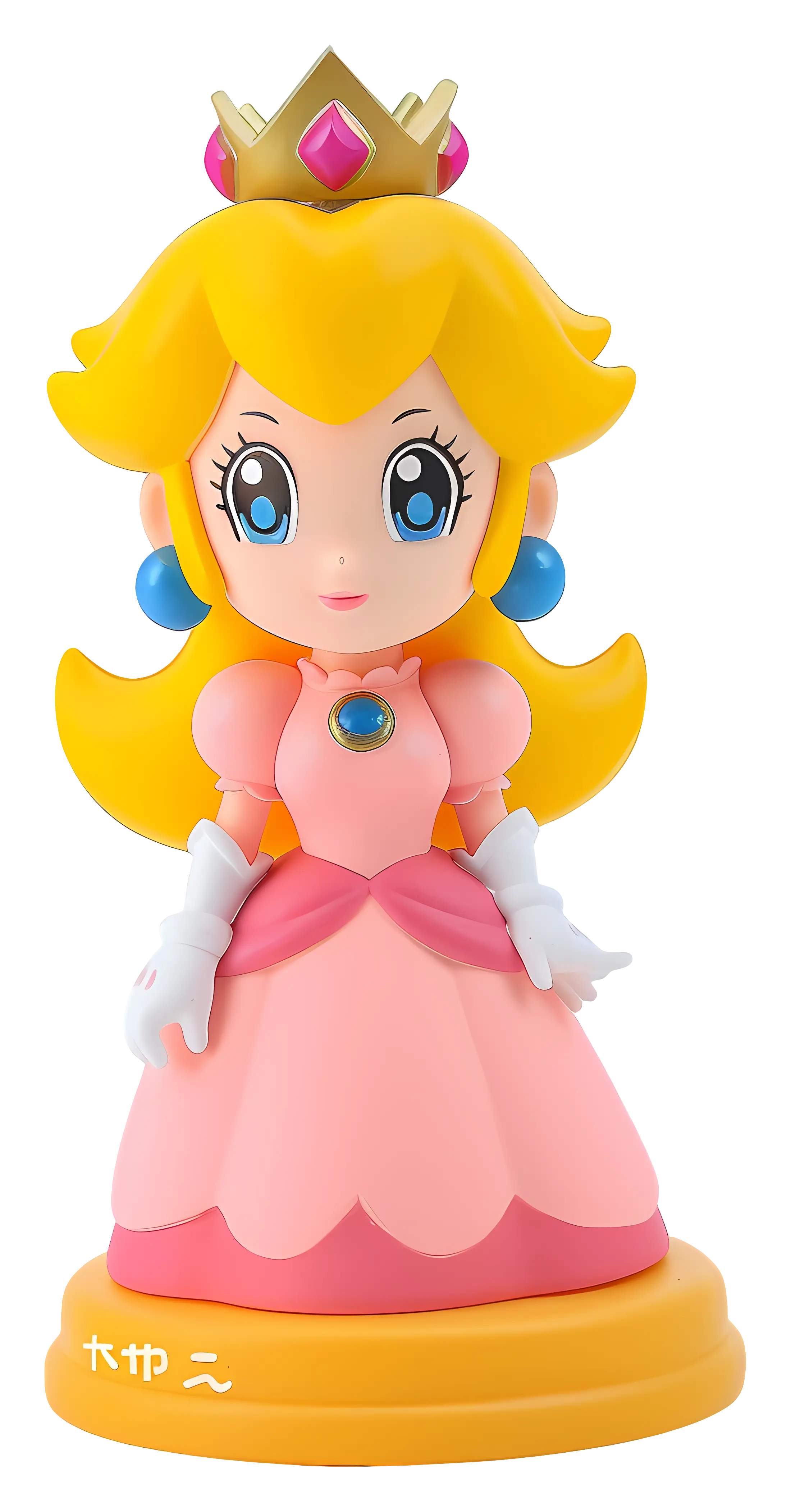 Princess Figurine in Pink Dress