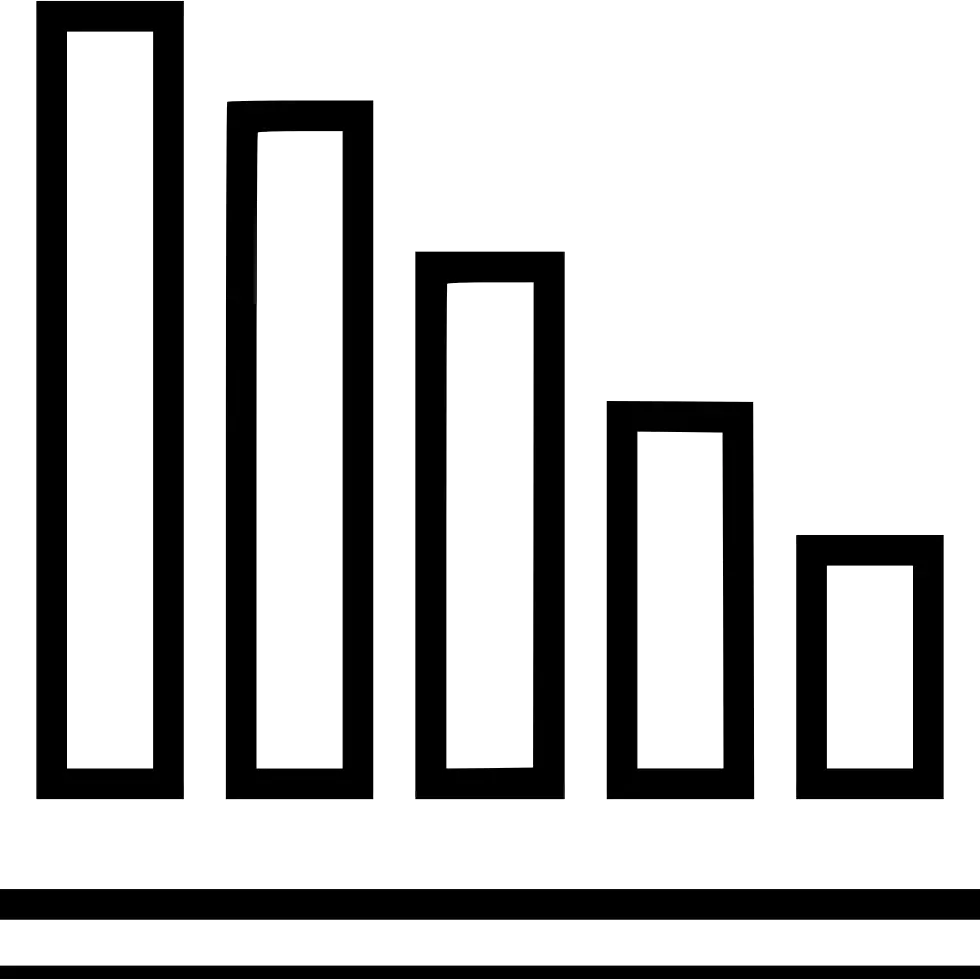 Simple Bar Chart Illustration