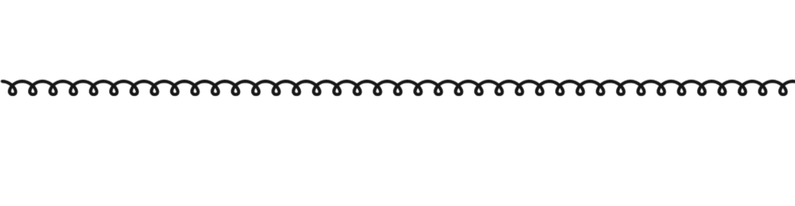 Simple Curly Line Border