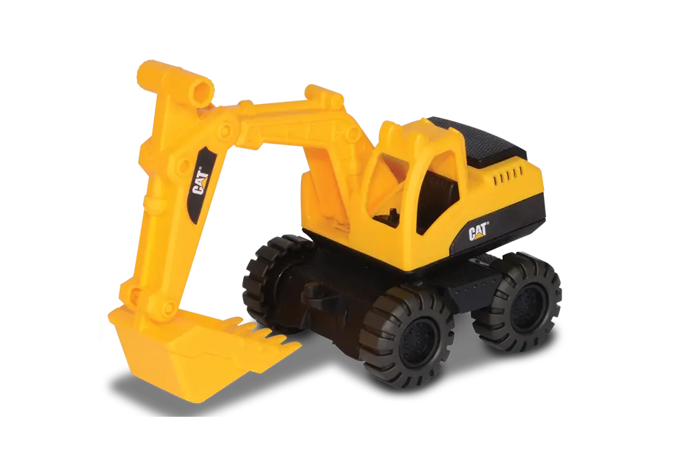Yellow Toy Excavator for Kids