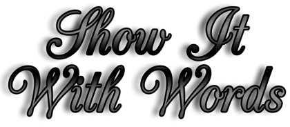 Show It With Words Text Design