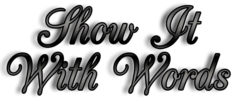 Show It With Words Text Design
