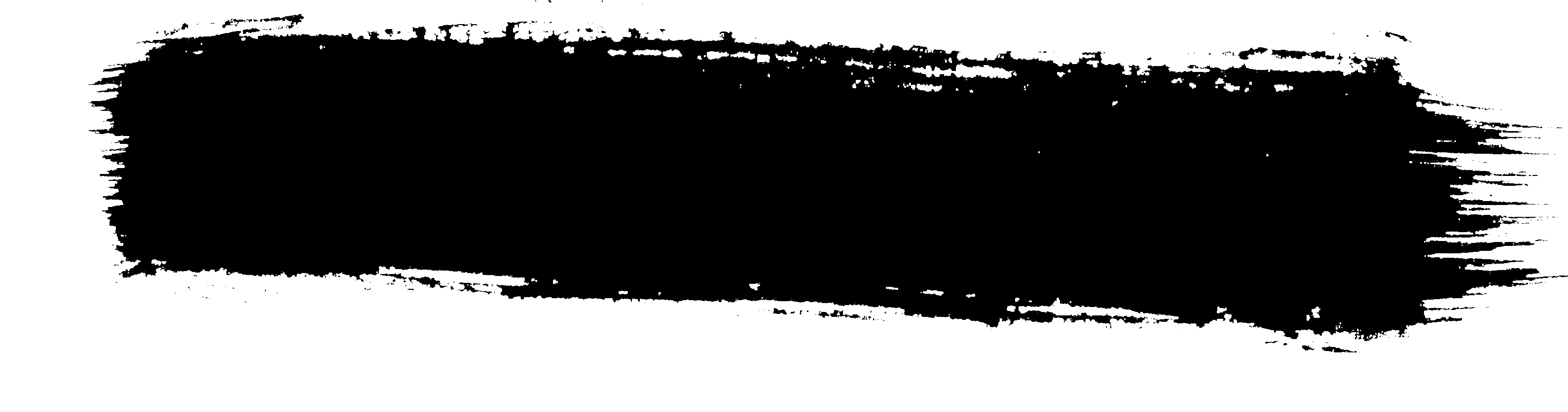 Black Paint Brush Stroke Design Element
