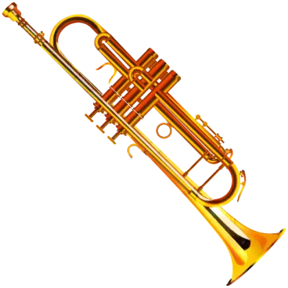 Golden Trumpet Illustration