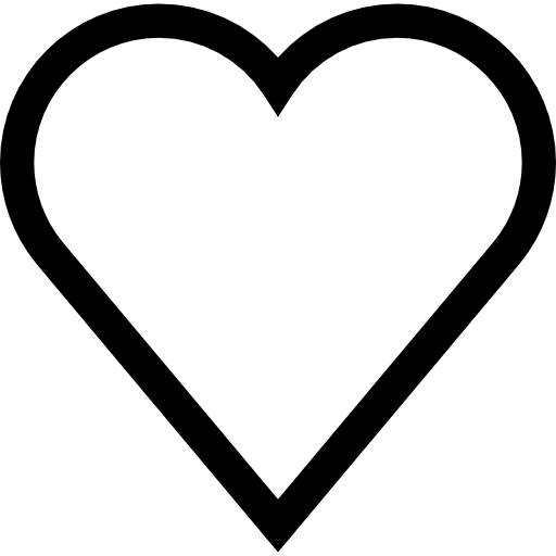 Minimalist Heart Outline Icon