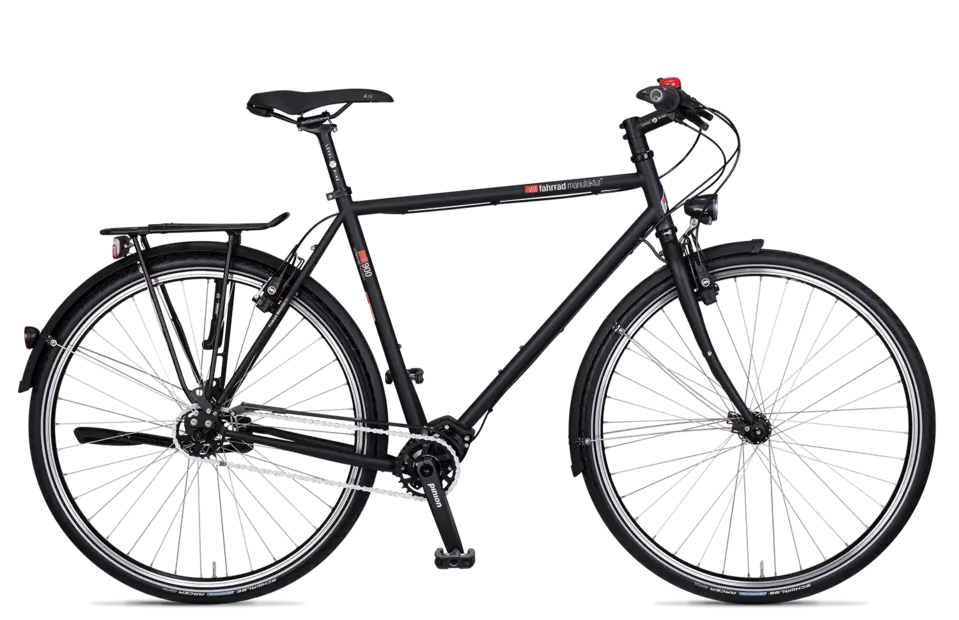 Modern Black Bicycle for Urban Commuting and Fitness