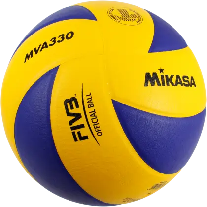 Yellow and Blue Mikasa Volleyball