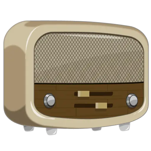 Vintage Radio Illustration