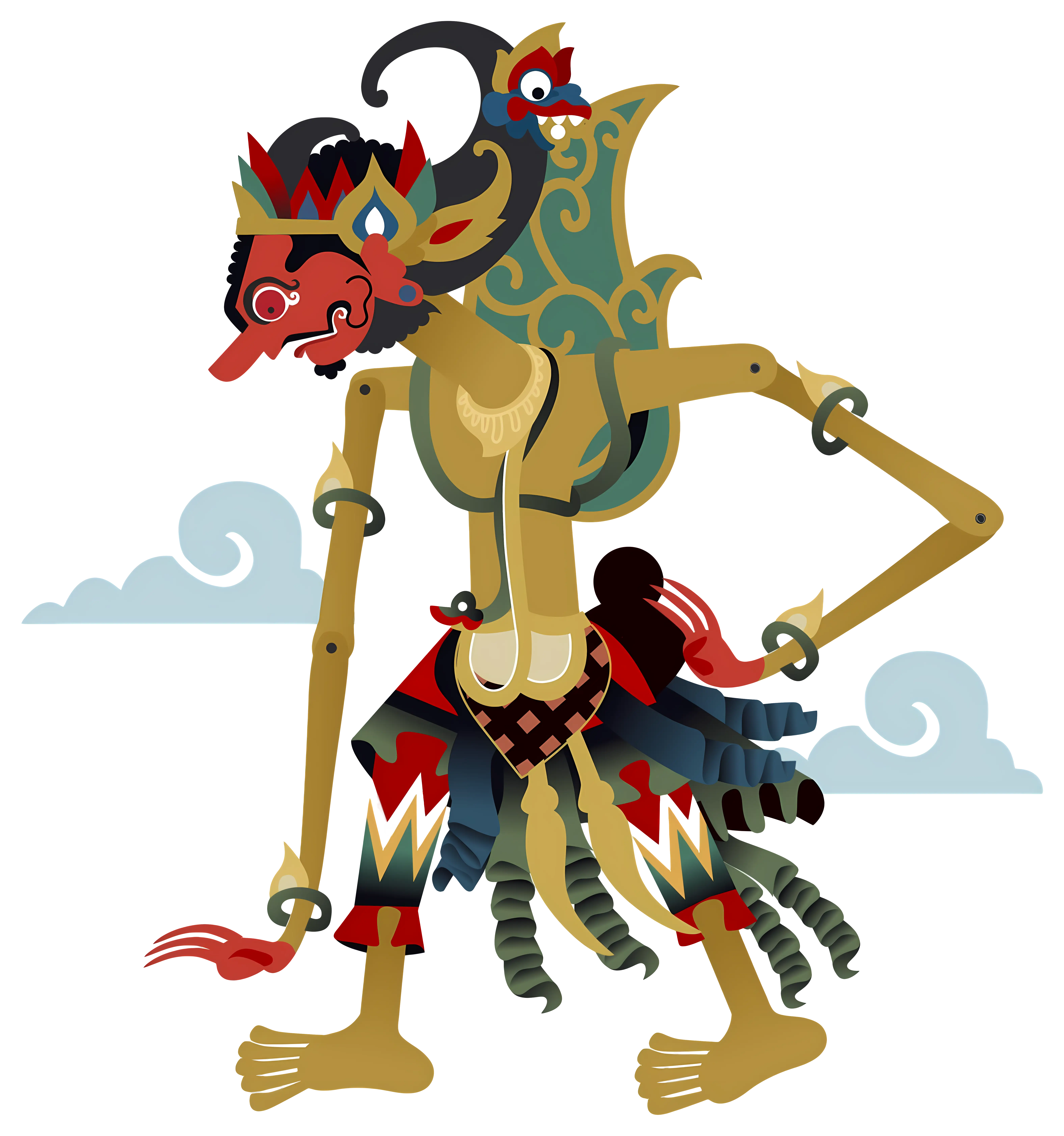 Traditional Wayang Puppet