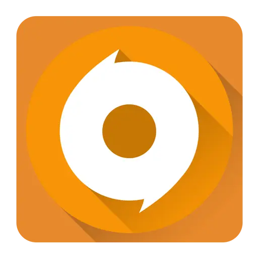 Orange Circular Logo