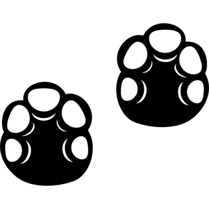 Animal Paw Prints Symbol