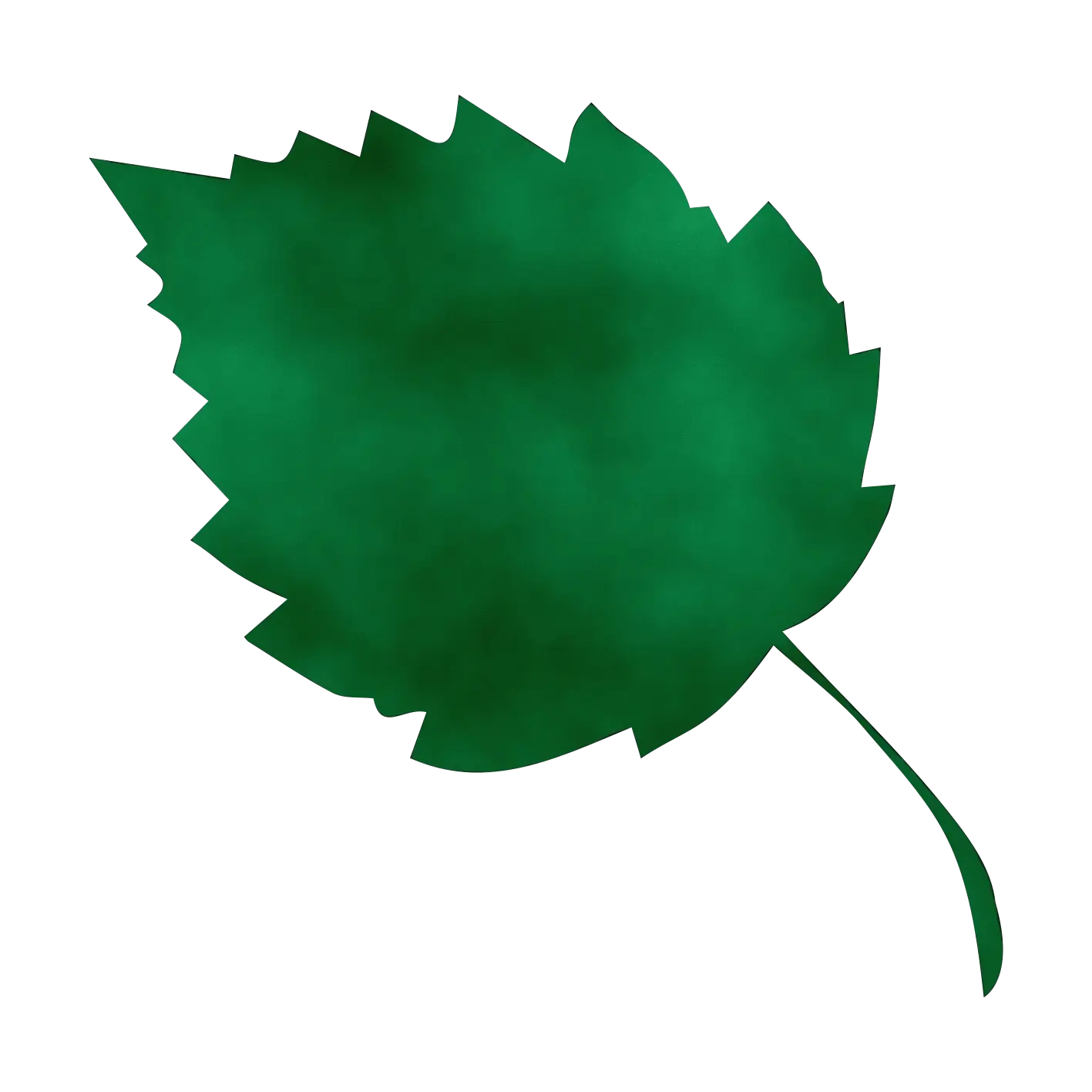 Green Leaf Artwork Illustration