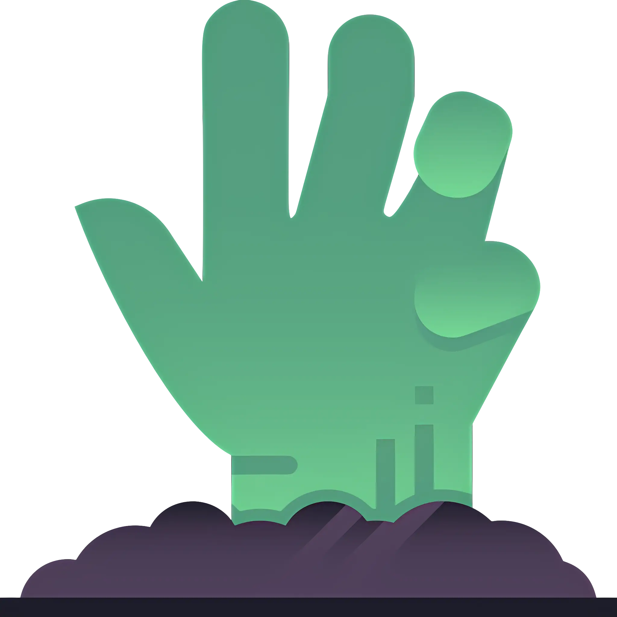 Rising Zombie Hand