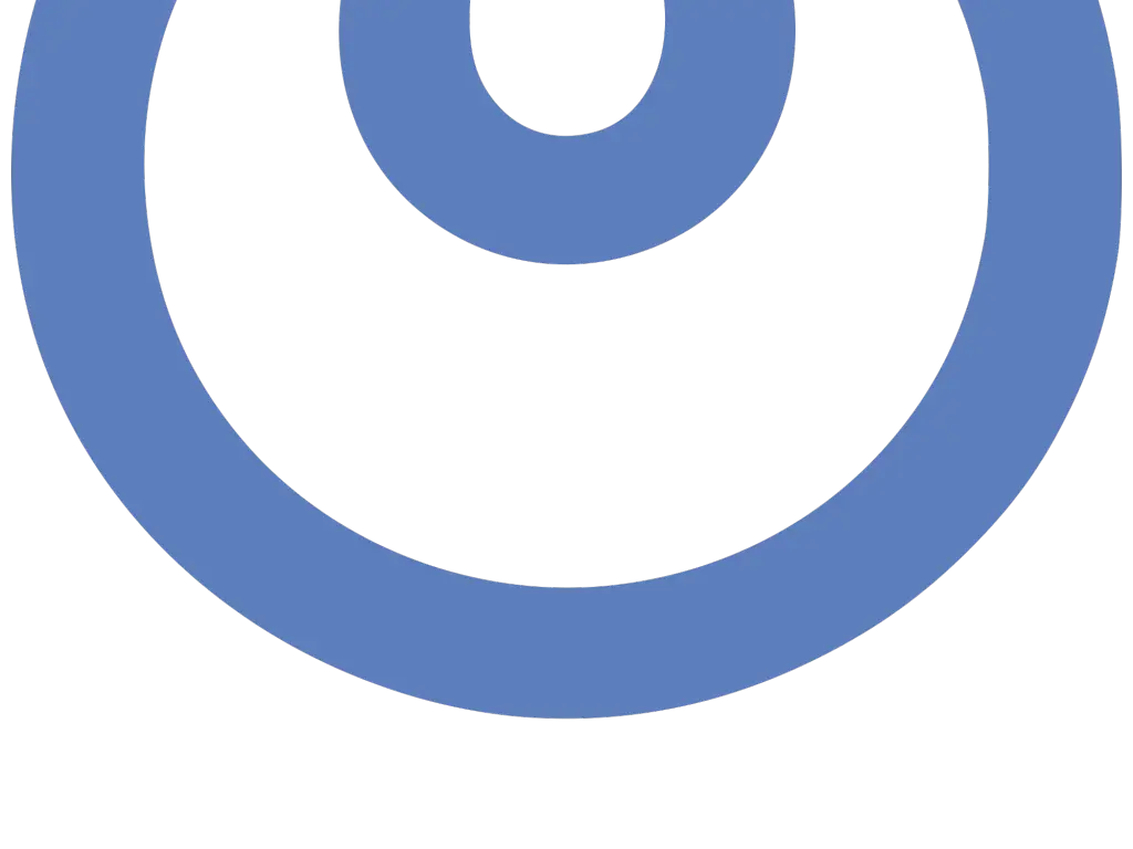 Abstract Blue Circular Design