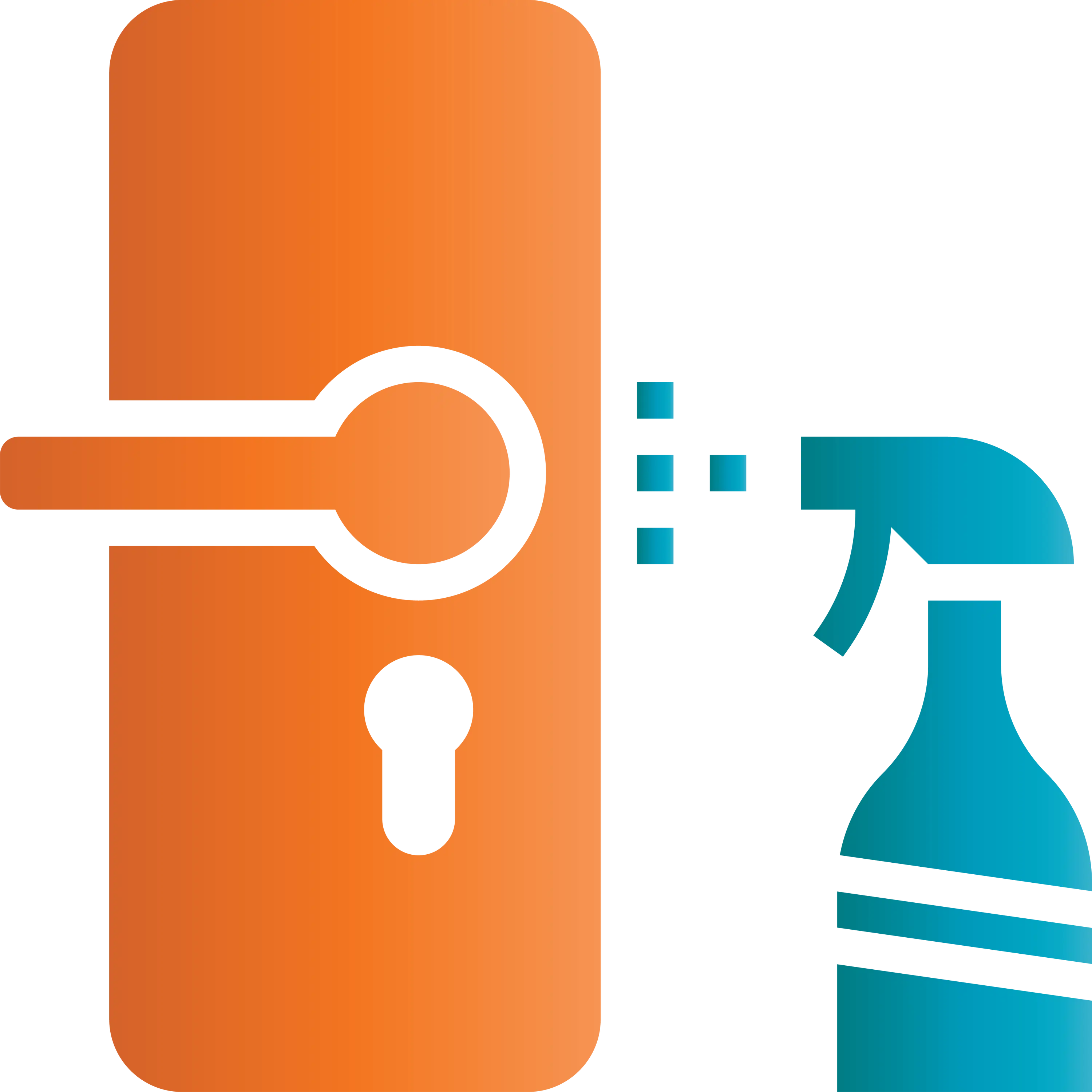 Door Handle and Disinfectant Spray Design
