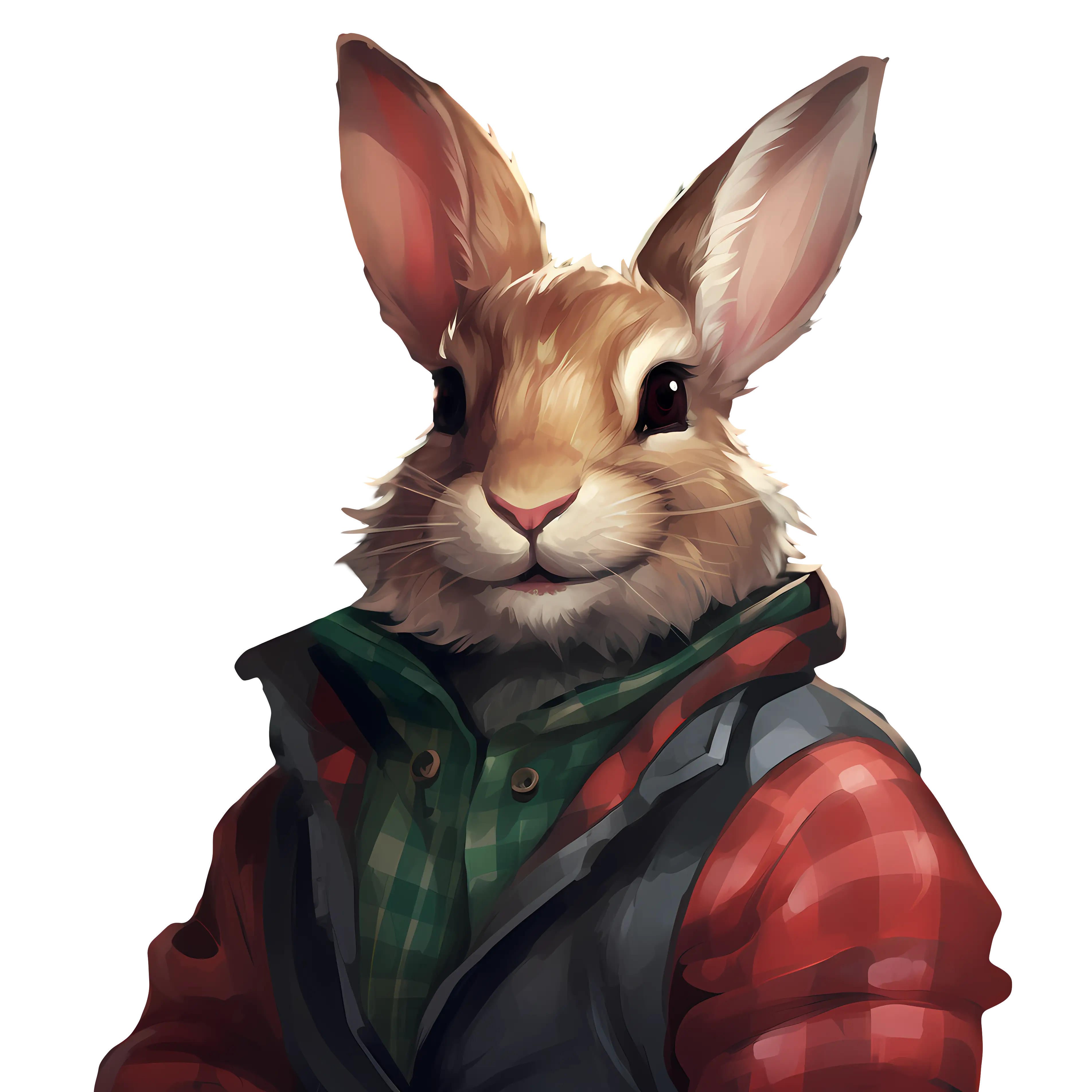 Dressed Anthropomorphic Rabbit