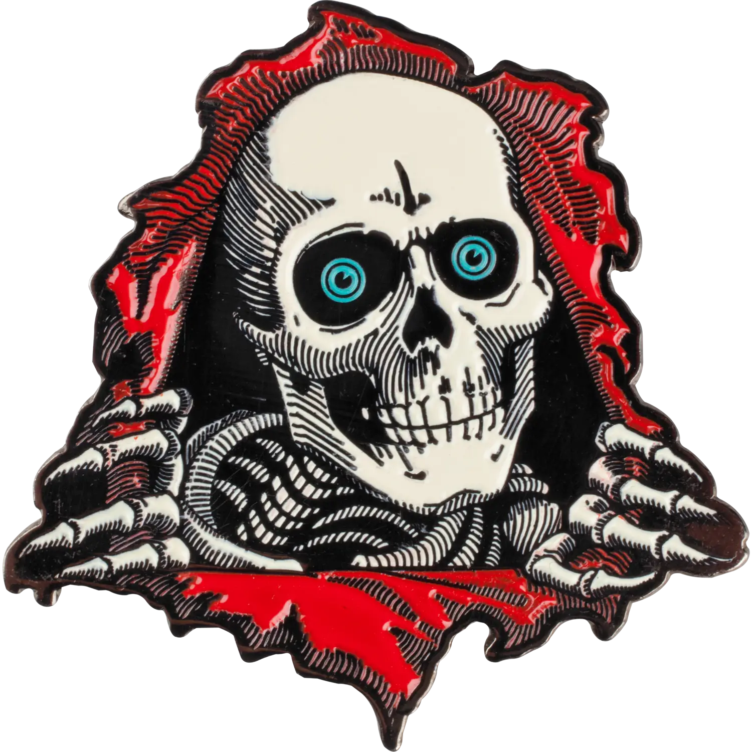 Creepy Skull Illustration