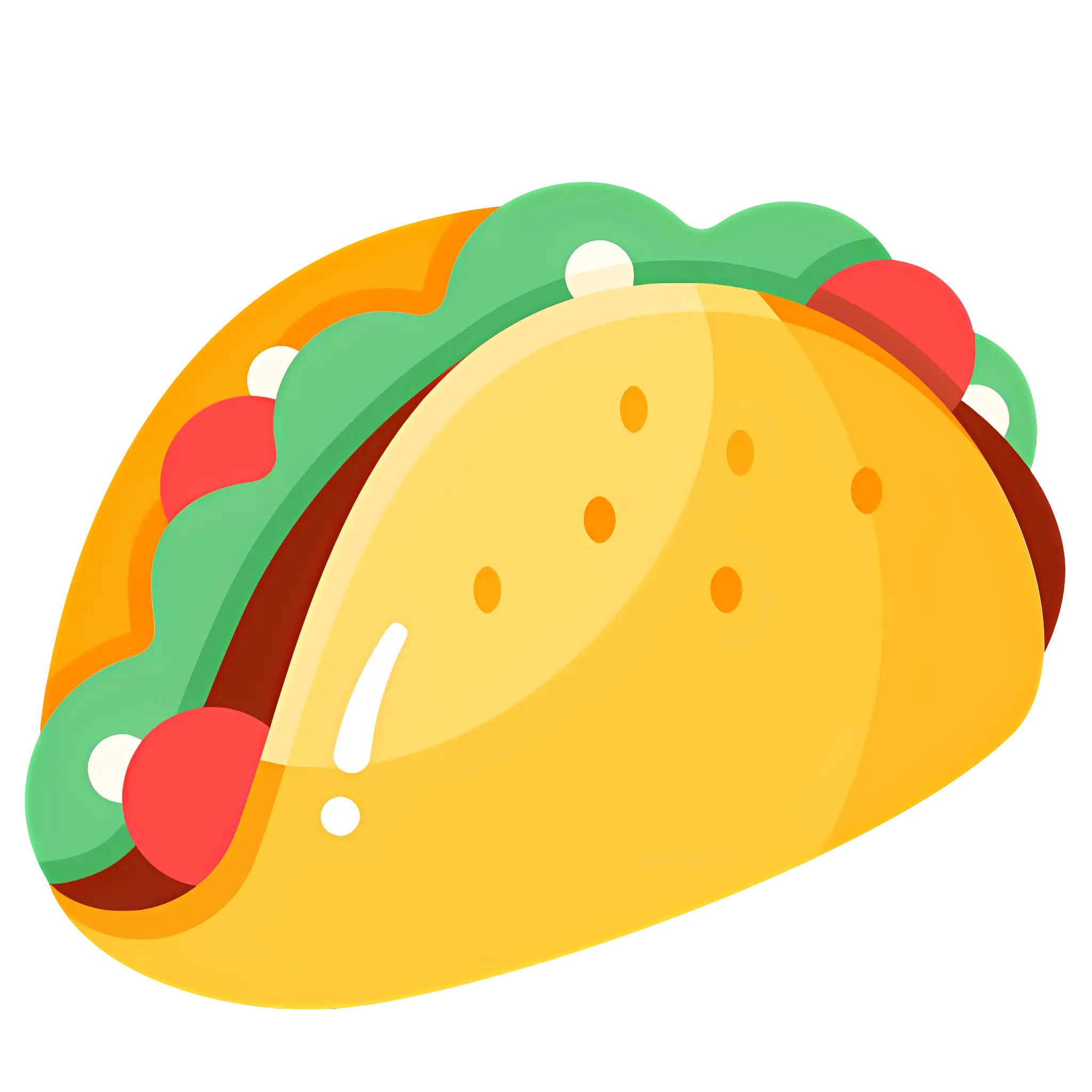 Delicious Taco with Filling