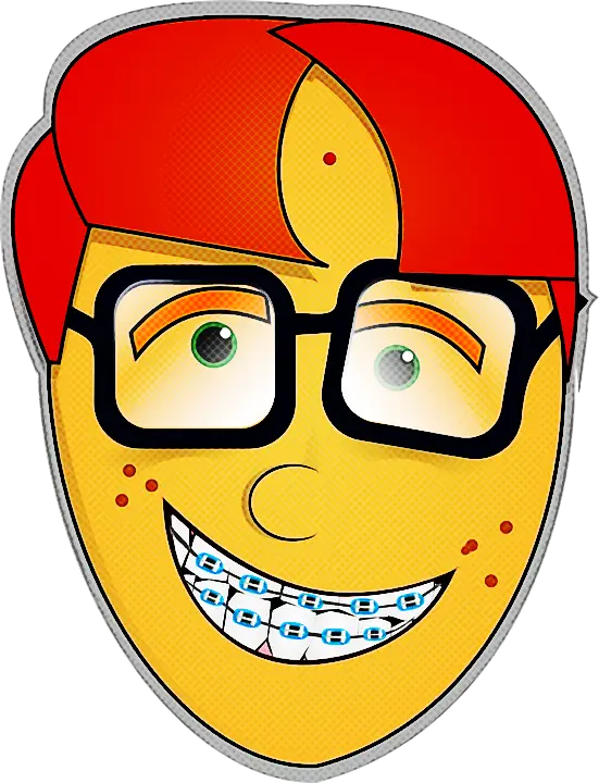 Nerd Face Cartoon