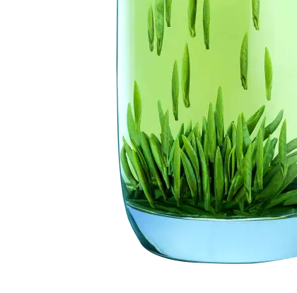 Green Tea in Glass