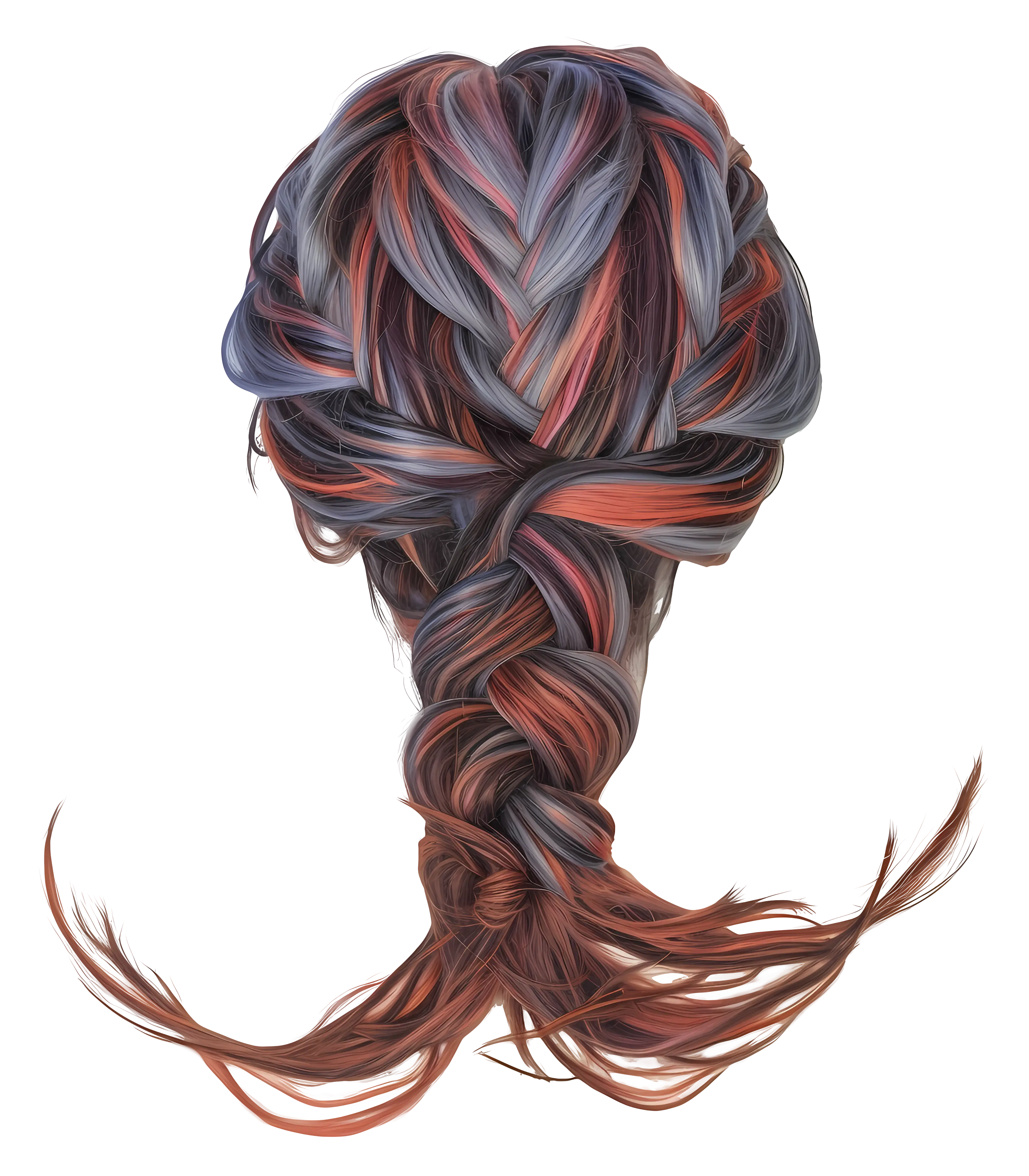 Intricate Braided Hair Design for Stylish Looks