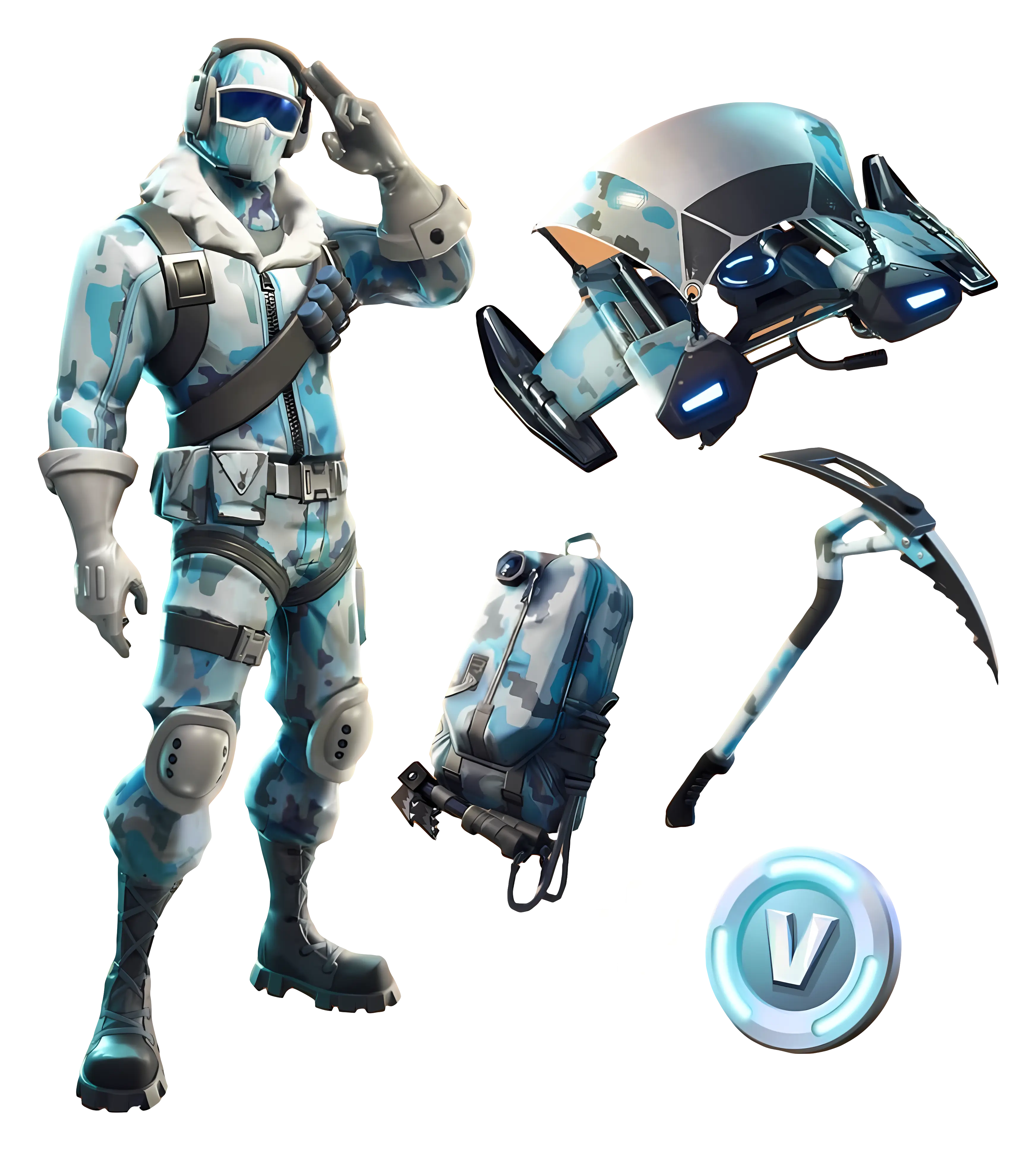Fortnite Character with Accessories