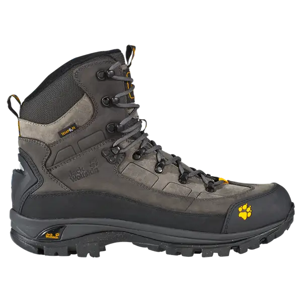 Rugged Black Hiking Boot for Outdoors