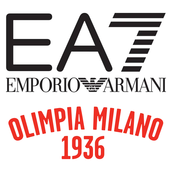 Emporio Armani Logo with Olimpia Milano 1936