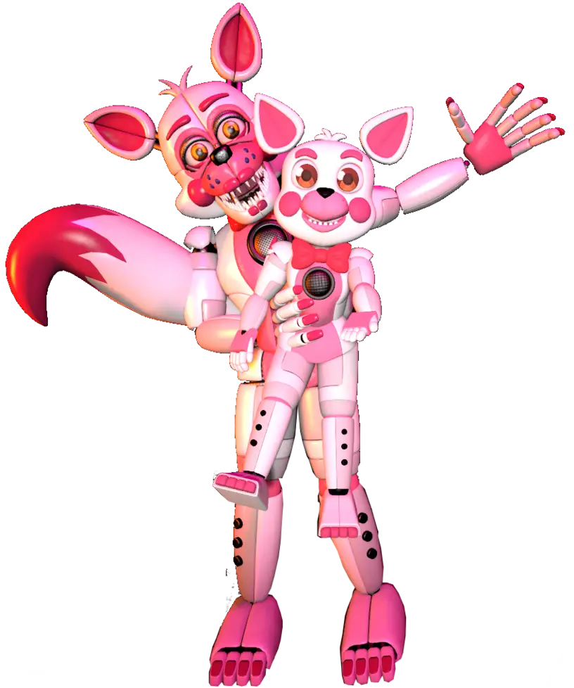 Pink Animatronic Characters